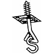 National Mfg. N264069 Swing Hook Kit