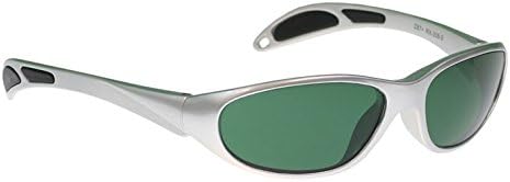 BoroView Shade #3 - Glass Working Spectacles in Gray Maxx Stylish, Comfortable Wrap Plastic Safety Frame that is Designed to Hug the Contour of Your Face Blocking Light from all Angles