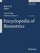 Encyclopedia of Biometrics (Springer Reference)