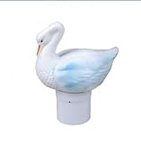 Large Floating Swan 3 Chlorine Tablet Floater Dispenser for Pool Spa Fountain
