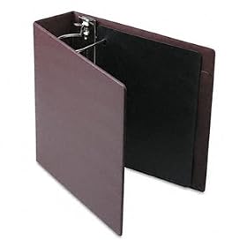 New-Cardinal 11657 - Heavyweight Vinyl Slant-D Ring Binder, 3 Capacity, Maroon - CRD11657