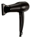 Hair Art H3000 Hair Dryer Black 1800Wt No Frizz-Prevents Split Ends