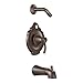Moen T2503NHORB Vestige Single Handle PosiTemp Pressure Balanced Tub and Shower Valve Trim, Oil Rubbed Bronze