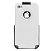 Seidio BD2-HRSIPH4-GL SURFACE Reveal Case and Holster Combo for Apple iPhone 4/4S - Retail Packaging - Glossed White