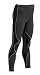 Support Pants - CW-X Men's Insulator Expert Tights, Black/Grey Stitch, Medium
