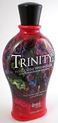 Trinity 3, Trinity3, Intense Sizzle Triple Bronzer Tanning Loiton with Silicone Emulsion, 12.25 oz