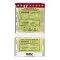 MMF Industries Products - Twin Deposit Bag, 9-1/2"x17-1/2", 100/PK, Clear - Sold as 1 PK - Twin deposit bags are attached and tamper-evident. Top pouch holds coin and currency while bottom pouch holds checks and deposit slip. Self-sealing adhesive closure offers security features that exceed bank requirements. Alphanumeric numbering, bar code and deposit slip provide an audit trail. Information can be written directly on bag in yellow-shaded areas. Clear 2.75 mil film allows you to view contents
