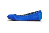 Toms Womens Ballet Flat Blue Eliana 023084B12-Bleli 9