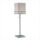 IMAGE OF Comfort Buffet Lamp in Polished Steel