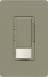 Lutron Maestro MS-VP600M-GB Incand Preset 600 Watt Single Pole Light Dimmer in Greenbriar