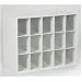 CLOSET MAID 15-Pair Durable Shoe Organizer - White