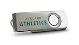 Centon Oakland Athletics Edition DataStick Swivel 1 GB USB 2.0 Flash Drive DSVM1 GB-OAK (White)