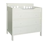 IMAGE OF DaVinci Roxanne 3-Drawer Changer in Antique White