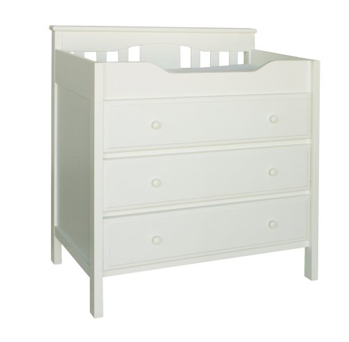 DaVinci Roxanne 3-Drawer Changer in Antique White