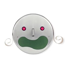 Alien Robot Talking Retro Space Age Wall Clock