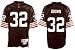 Jim Brown 1963 Cleveland Browns #32 Throwback Reebok NFL Youth Football Jersey (Brown)