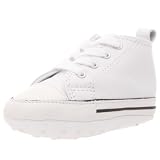 31yEzg0BwaL. SL160  Converse Baby Boy or Baby Girl First Star Crib Shoes Black 1 Infant