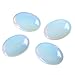 2pcs AAA White Opal Oval Cabochon Flatback Gemstone Cabochons 18x13mm #GO24