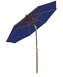 Review Jati  / Parasol 2.7m Blue with Tilt