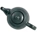 Dexam London Pottery 10 Cup Globe Teapot Black