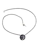 Green Earth Jewelry Nouveau Recycled Silver & CZ Necklace, Size 16 IN