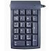Genovation Micro Pad Numeric Keypad - 21 Keys - Dark Gray - USB Image