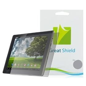 GreatShield Ultra Anti-Glare (Matte) Clear Screen Protector Film for Asus Eee Pad Transformer TF101 (3 Pack)