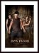 Twilight 2: New Moon - Wolf Pack by unknown 24.00X36.00 Framed with Black Wood Frame