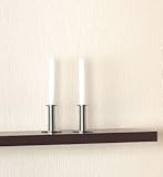 Floating Wood Display Shelf - Espresso - 2 Foot