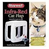 PetSafeStaywellInfrared4-WayLockingCatFlap,White