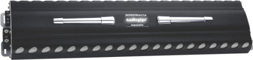 Audiopipe AP30001D 3000W 2Ch Class D Amp w/Remote Bass Control