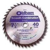 Buy Black Decker  Oldham B725CT Professional Steel Combination And Rip Circular Blade... by Oldham