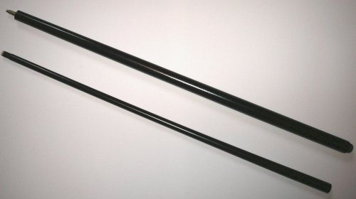 Billard-Brückenqueue schwarz, Länge 147 cm, 2-tlg.