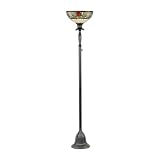 Quoizel Pinecone Tiffany 1 Lt Torchiere