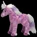 TY Beanie Buddies  Charmed  - Pink Unicorn