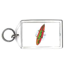 Schl�sselhalter mit der Grafik: Surfen, Sport, Surfbrett, Krokodil