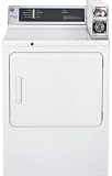 GE DCCB330EJWC 27 Coin Operated Commercial Electric Dryer 7.0 cu. ft. Capacity - Optional Coin Mechanism Sold Separately