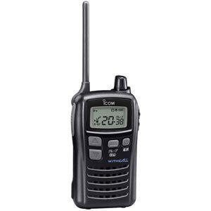 アイコム 特定省電力トランシーバー(レジャー用9ch+ビジネス用11ch) ブラック IC-4100