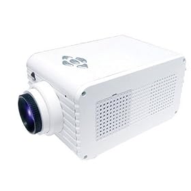 Sony Playstation 3 / PS3 Home Cinema Digital Projector with remote control / built-in amplifier / built-in speakers / power supply for PS3 Games Console Machine (VIVO Branded)
