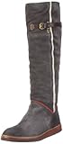 Mexx Winnie 1 High Suede Boot F9RE0029, Damen Stiefel, Grau (SHARK GREY 79), EU 37
