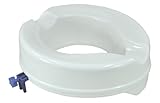 Aidapt Senator Plastic Raised Toilet Seat 100 mm Seat
