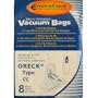 Oreck Vacuum Bags, Type CC