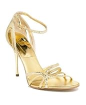 GUESS Women's Okanarra Sandal,Silver Multi Leather,7 M