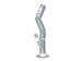 FINE ART BONG - 46CM HOCH - 45MM Ø 14.5MM - CHILLUM - EXKLUSIVE FORM - INKL. SIEBCHEN UND FEUERZEUG