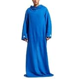 Snuggie Original Fleece Blanket with Free Booklight, Blue