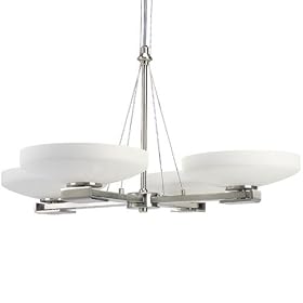 Thomasville International 8 Light 4 Shade Chandelier by Progress Lighting