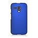 Eagle Cell Rubber Protector Case for Motorola G - Retail Packaging - Blue