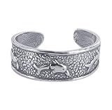 Sterling Silver Toe Ring Antique Finish Dolphin Toering