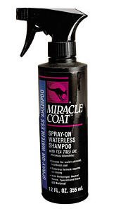 Miracle Coat Spray On Waterless Shampoo w/ Tea Tree Oil