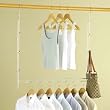 Organize It All 1346W Closet Doubler, Chrome